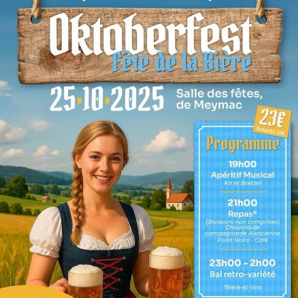 Oktoberfest 2025 @ Salle des fêtes Oktoberfest 2025 @ Salle des fêtes