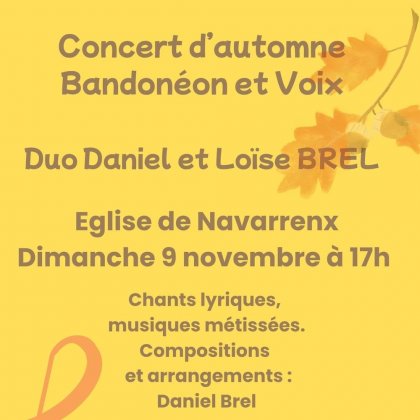 Concert Duo Brel @ Église Saint-François-Xavier Concert Duo Brel @ Église Saint-François-Xavier