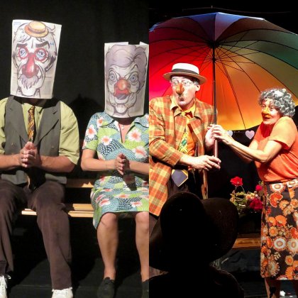 Tête en l'air - Théâtre gestuel burlesque @ Centre Mandapa