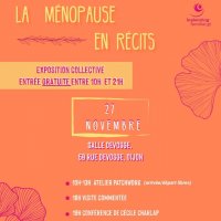 la menopause en recits @ dijon
