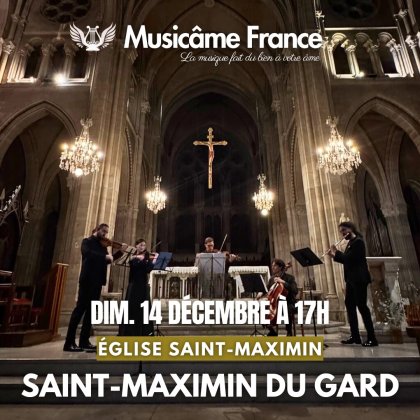Concert de Noël de Musicâme France @ Eglise Saint-Blaise