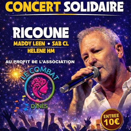 Concert solidaire avec Ricoune @ Le Taurus