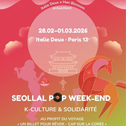 Seollal Pop Week-end @ Centre commercial Italie Deux