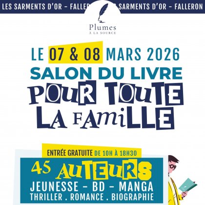 Salon du livre pour toute la famille @ Salle des Sarments d'or