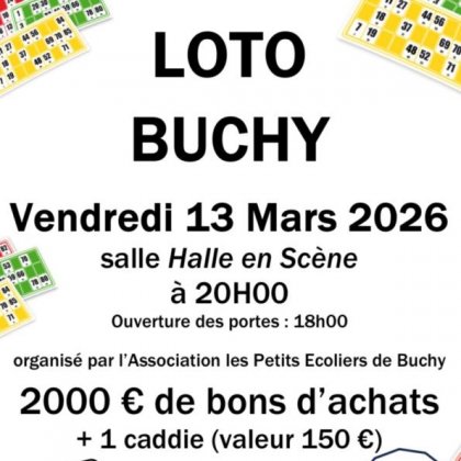 Loto de l’école de Buchy @ Salle Halle en scène