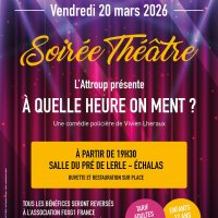 soiree theatre caritative @ echalas