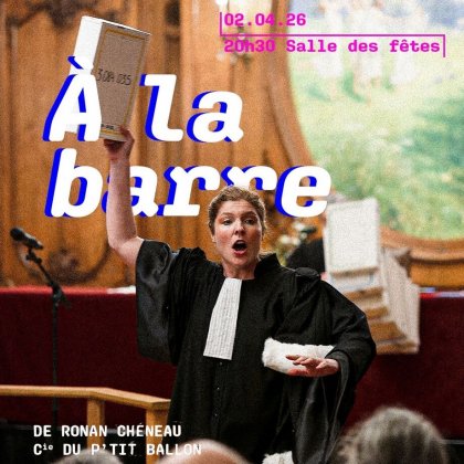 À la barre @ Salle des fêtes - Vienne À la barre @ Salle des fêtes - Vienne