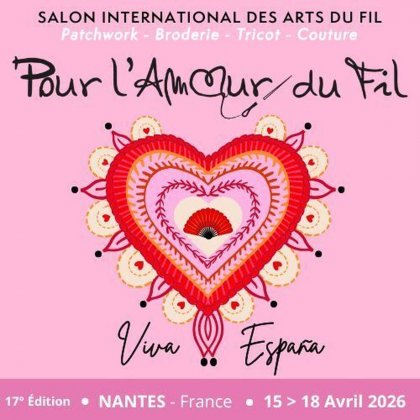 Pour l’Amour du Fil, le Salon International des Arts du Fil   @ ExpoNantes - Parc des expositions