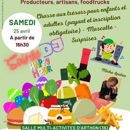 Marché gourmand et chasses aux trésors @ Salle Multi-activités