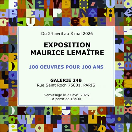 100 oeuvres pour 100 ans  @ Galerie 24B