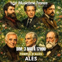 concert ensemble musicame france debussy ravel bizet aznavour saint saens dutilleux @ ales