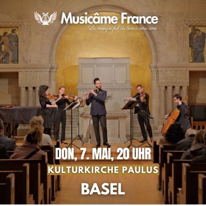 Konzert in Basel : Piazzolla, Vivaldi, Bach @ Kulturkirche Paulus