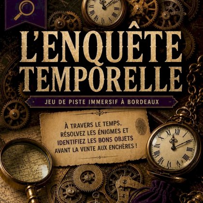 Jeu de piste : L'Enquête Temporelle @ Place Gambetta
