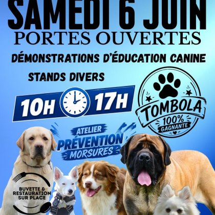 Portes ouvertes éducation canine  @ Education Canine