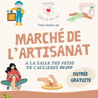 Marché de l’artisanat @ Salle des fêtes 