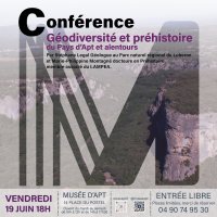 geodiversite et prehistoire du pays d apt et alentours @ apt