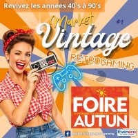 market vintage retrogaming @ autun