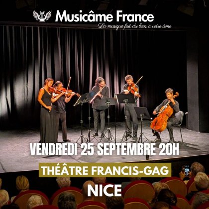 Concert à Nice : Ravel, Debussy, Cantemir, Mozart,... @ Théâtre Francis Gag