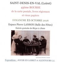 45eme bourse de la carte postale livres regionaux et vieux papiers @ saint-denis-en-val