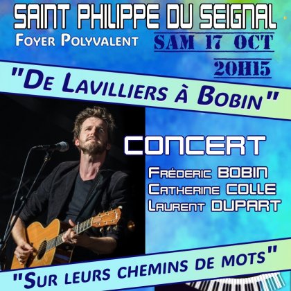 Concert Frédéric Bobin et Catherine Colle @ Salle polyvalente