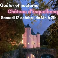 gouter et nocturne au chateau @ esquelbecq