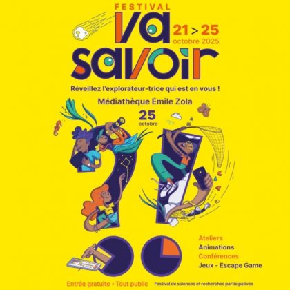 Festival Va Savoir ?! @ Médiathèque Émile Zola