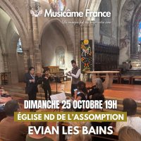 concert musicame france ravel debussy mozart vivaldi bach @ evian-les-bains