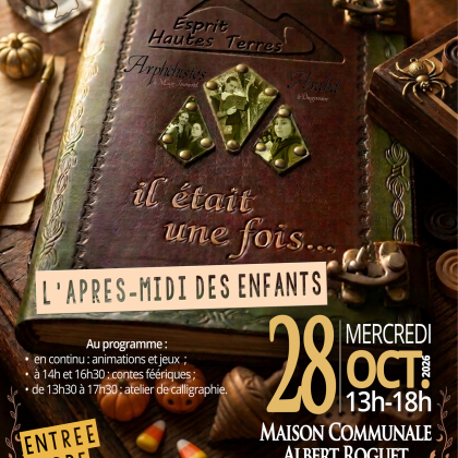 Il était une fois... l'après-midi des enfants ? @ Maison Communale Albert Roguet