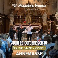 concert musicame france bach vivaldi schubert rachmaninov @ annemasse