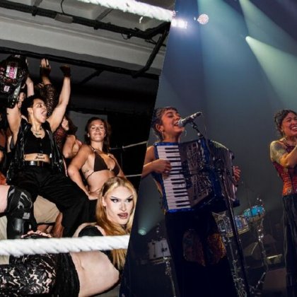 2 salles 2 ambiances : Drag Attack Wrestling OU Cumbia Del Infinito @ Gare Saint Sauveur