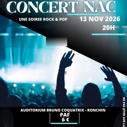 Les NAC - Concert Rock @ Auditorium Bruno Coquatrix