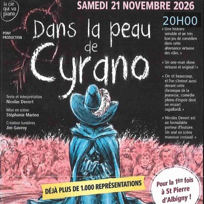 Dans la peau de Cyrano @ Salle polyvalente La Treille