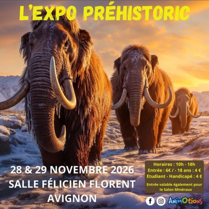 L’Exposition Préhistoric @ Salle Polyvalente Félicien Florent