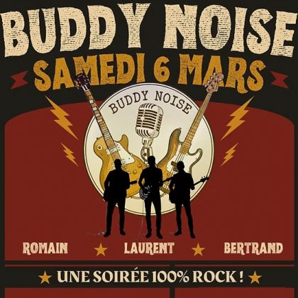 Buddy Noise - Concert pop rock @ Chapeau Claque Cabaret