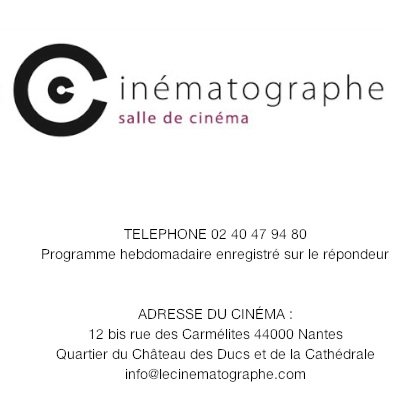 Agenda Cinématographe - Nantes