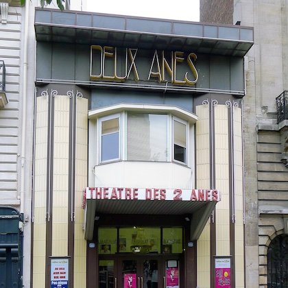 Agenda Théâtre des 2 Anes - Paris