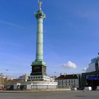 Agenda Place de la bastille - Paris